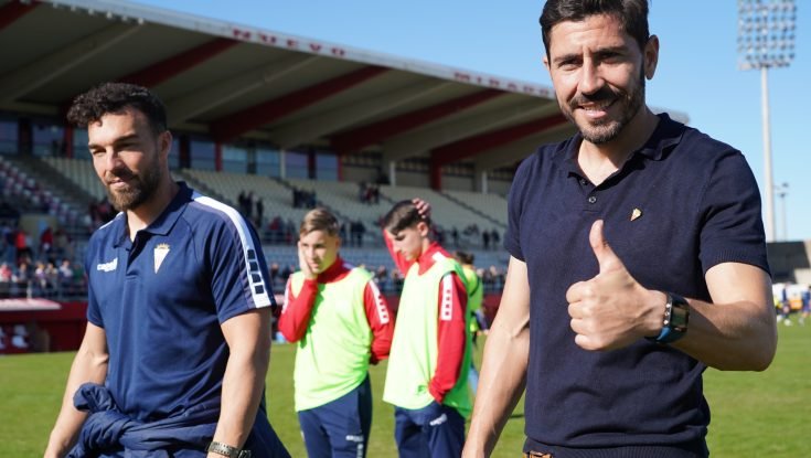 Javi Vázquez: ‘Esta plantilla dignifica el escudo del Algeciras’